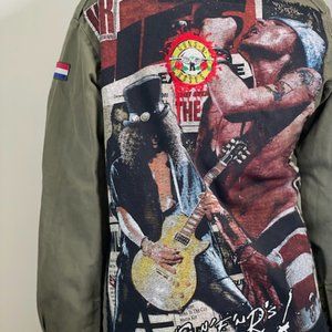 Vintage, Guns and Roses Patch Jacket